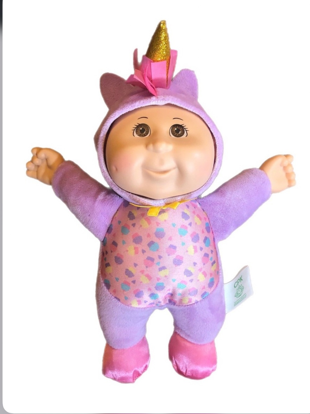 CPK Purple Unicorn Plush Doll - Kids Toys